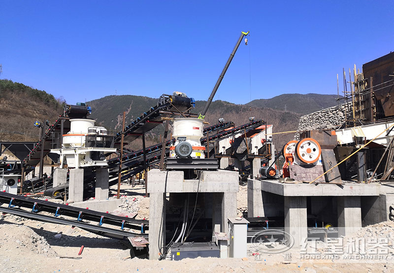 69鄂破+圆锥破+制砂机 69鄂破+圆锥破+制砂机