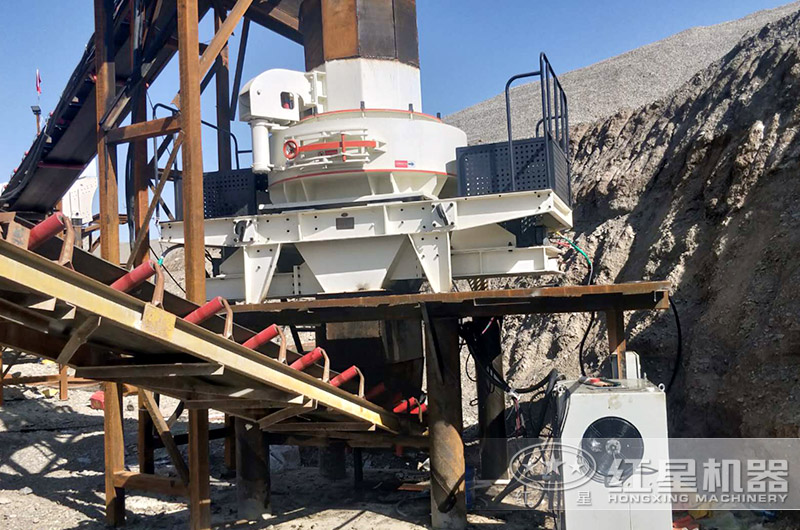 VSI冲击式制砂机现场 VSI冲击式制砂机现场