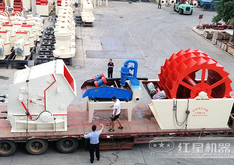 全套洗砂设备生产线发货 全套洗砂设备生产线发货