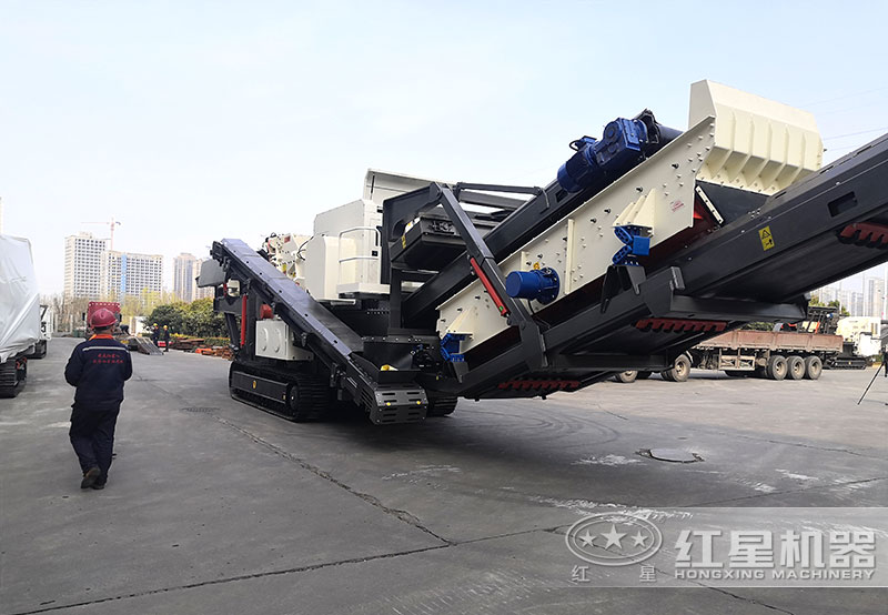 移动破碎机,自由转场节省场地 移动破碎机,自由转场节省场地