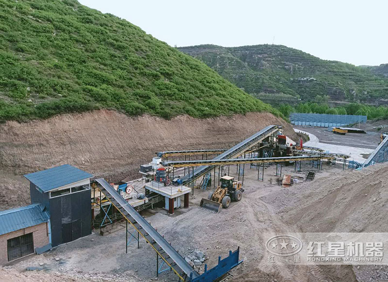 生产机制砂现场 生产机制砂现场