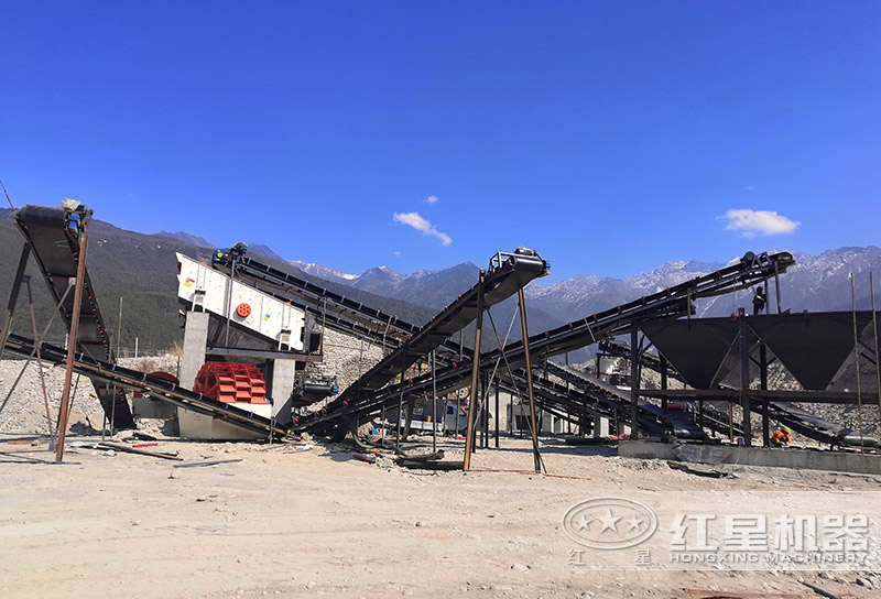 单独配置洗砂机设备作业现场 单独配置洗砂机设备作业现场
