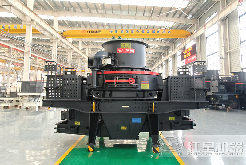 鹅卵石制砂机车间实拍 鹅卵石制砂机车间实拍