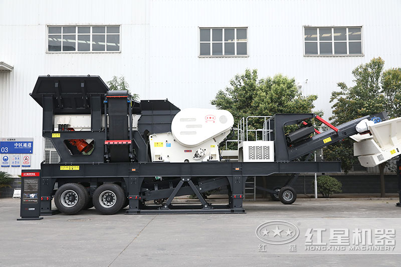 移动破碎机+颚式破碎机 移动破碎机+颚式破碎机