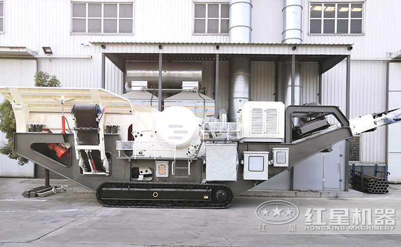 履带移动湿煤泥粉碎机 履带移动湿煤泥粉碎机