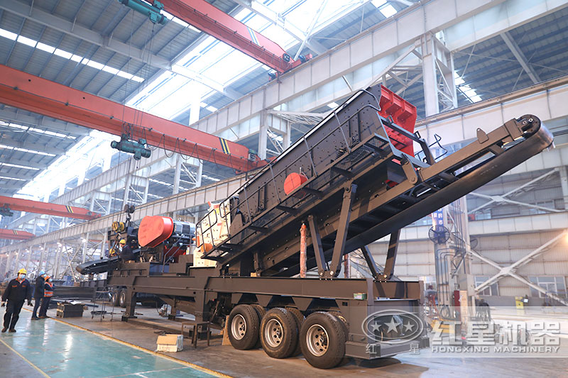 可移动小型碎石机车间现货可考察 可移动小型碎石机车间现货可考察